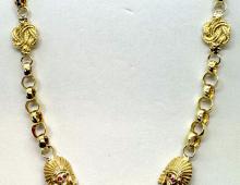Ketting, mattenklopper/indiaan Ketting, mattenklopper/indiaan