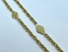 Ketting drop vorm Ketting drop vorm