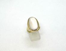 Ring witte steen Ring witte steen