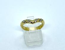 Ring V-model diamant Ring V-model diamant